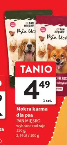 Mokra karma dla psa PAN MIĘSKO wybrane rodzaje