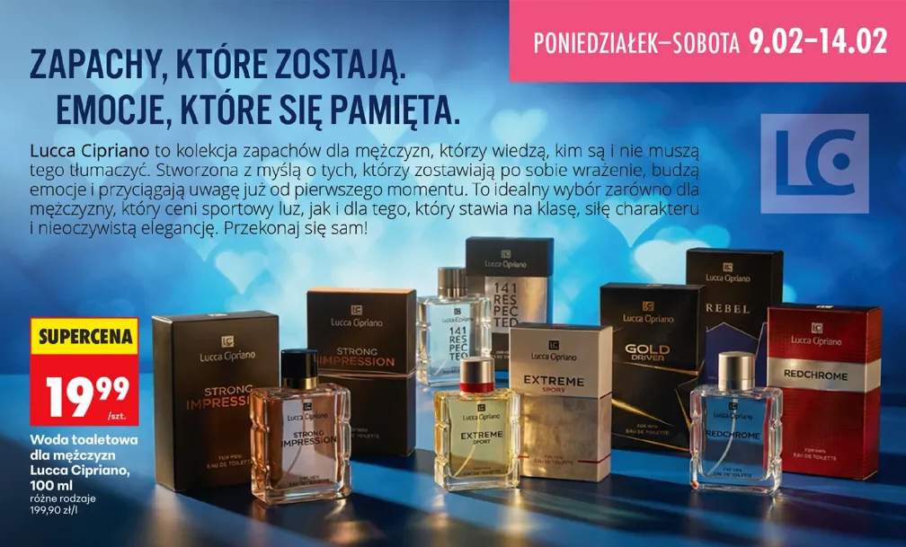 Woda toaletowa dla mężczyzn różne rodzaje