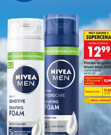 Pianka do golenia Hydro Care