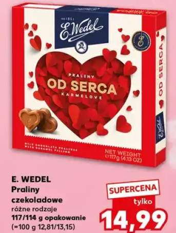 Praliny czekoladowe różne rodzaje