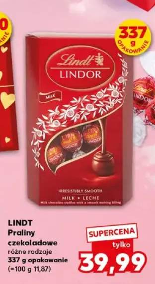 Praliny czekoladowe różne rodzaje