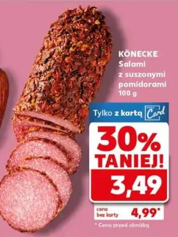 Salami z suszonymi pomidorami