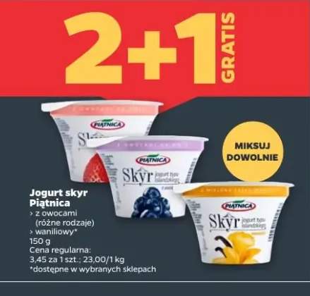 Skyr jogurt islandzki