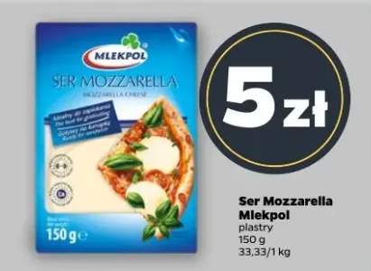 Ser Mozzarella plastry