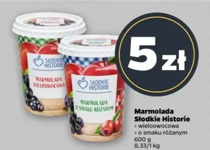 Marmolada wieloowocowa w smaku różanym