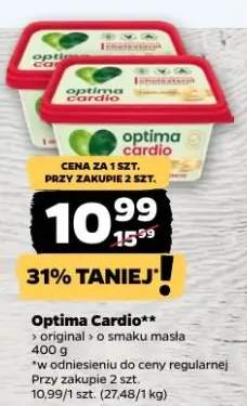 Optima Cardio original o smaku masła