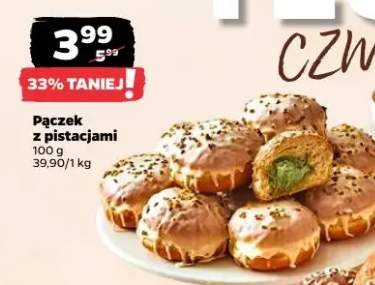 Pączek z pistacjami