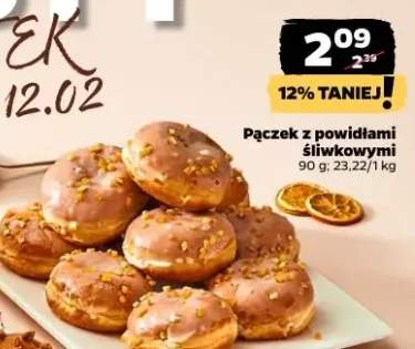 Pączek z powidłami śliwkowymi