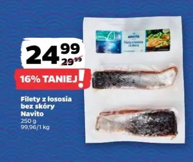 Filety z łososia bez skóry