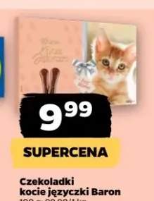 Czekoladki kocie języczki