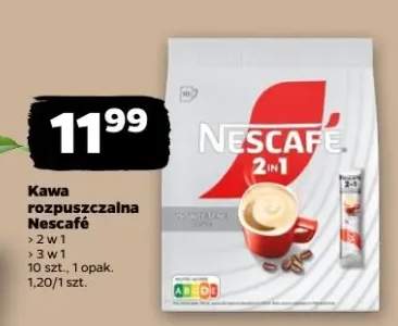 Kawa rozpuszczalna 2 w 1