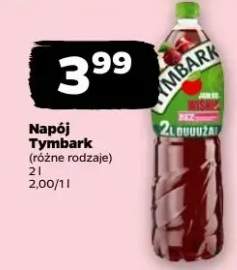 Napój Tymbark różne rodzaje