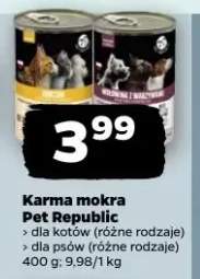 Karma mokra Pet Republic dla kotów dla psów
