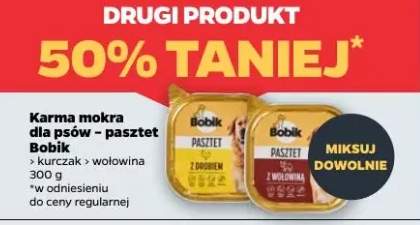 Karma mokra dla psów pasztet Bobik