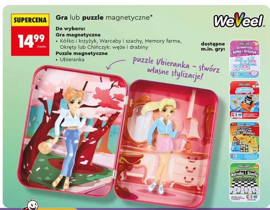 Gra magnetyczna Kółko i krzyżyk