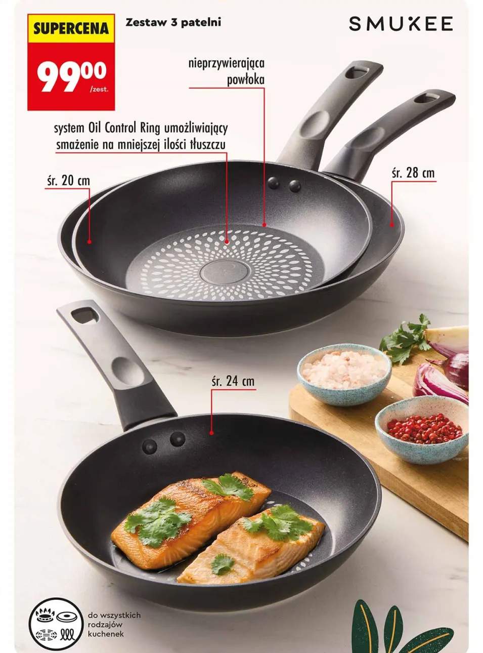 zestaw patelni