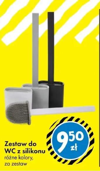 Zestaw do WC z silikonu różne kolory, za zestaw