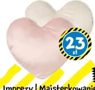 Poduszki w kształcie serca ok. 40 x 38 cm różne kolory