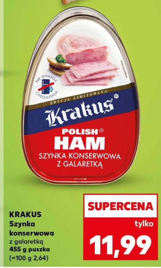 Szynka konserwowa z galaretką