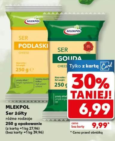 Ser podlaski różne rodzaje