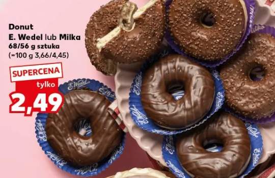 Donut E. Wedel lub Milka