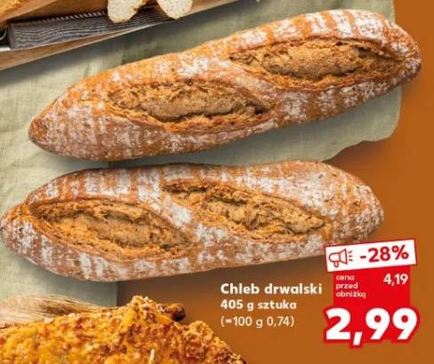 Chleb drwalski 405g sztuka