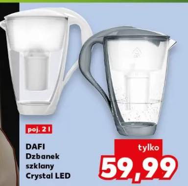 Dzbanek szklany Crystal LED