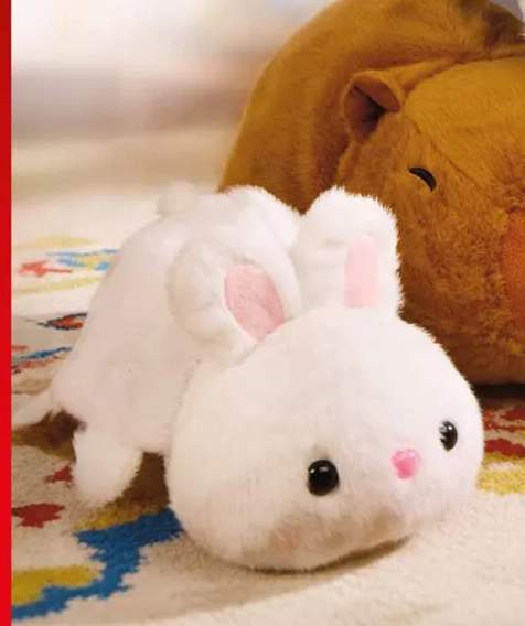 Pluszak dwustronny kapibara-królik