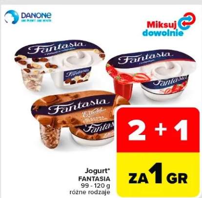 Jogurt Fantasia różne rodzaje