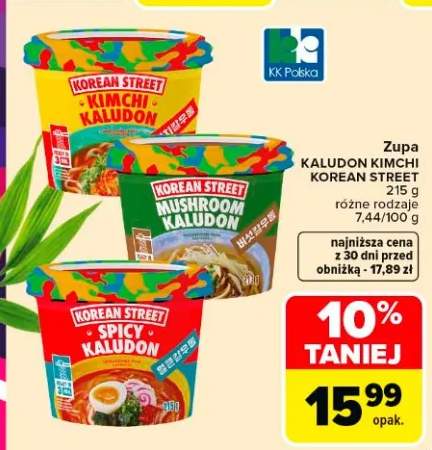 Zupa kaludon Kimchi Korean Street