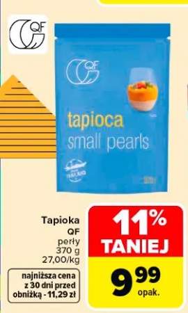 Tapioka Of small pearls
