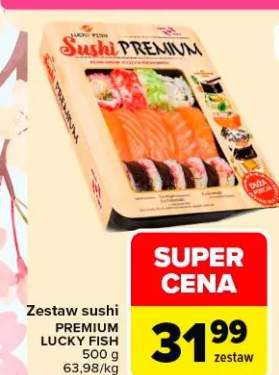 Zestaw sushi premium lucky fish
