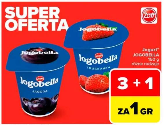 Jogurt Jogobella 150g różne rodzaje