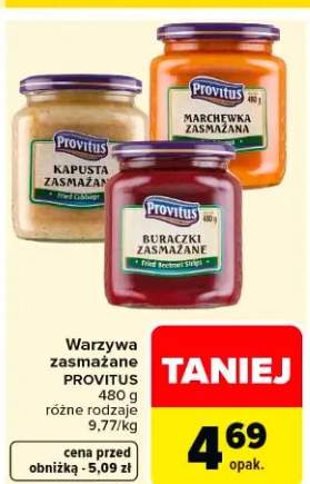 Warzywa zasmażane 480g różne rodzaje