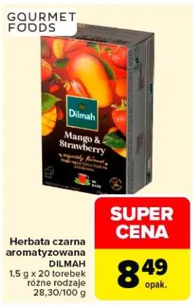 Herbata czarna aromatyzowana Mango & Strawberry