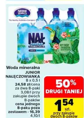 Woda mineralna Junior Nałęczowianka