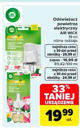 Odświeżacz powietrza elektryczny Essential Oils Kwiatowy Jaśmin i Frezja
