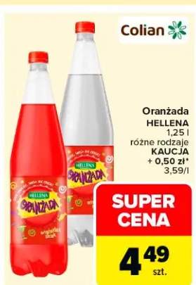 Oranżada różne rodzaje