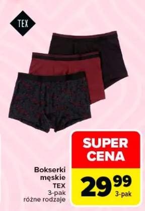 Bokserki męskie 3-pak różne rodzaje