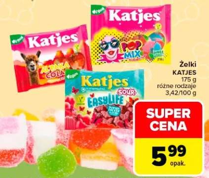 Żelki różne rodzaje