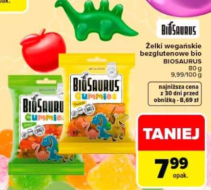 Żelki wegańskie bezglutenowe bio Gummies