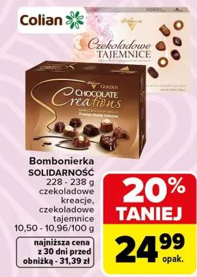 Bombonierka czekoladowe kreacje