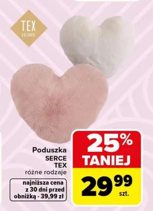 Poduszka serce różne rodzaje