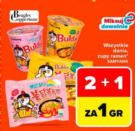 Dania, zupy ramen