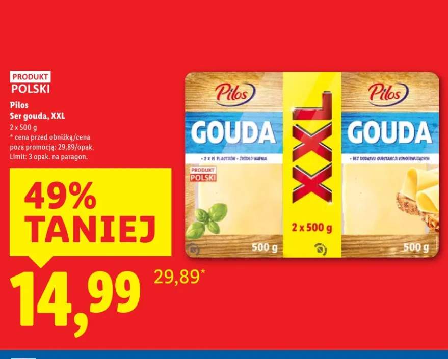 Ser gouda, XXL