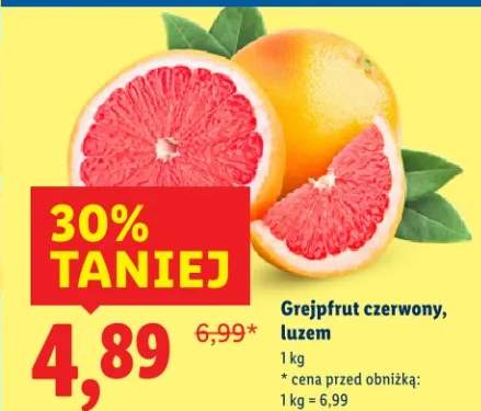 Grejpfrut czerwony luzem