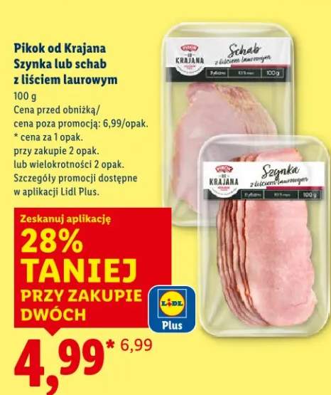 Szynka lub schab z liściem laurowym