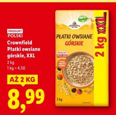 Płatki owsiane górskie, XXL