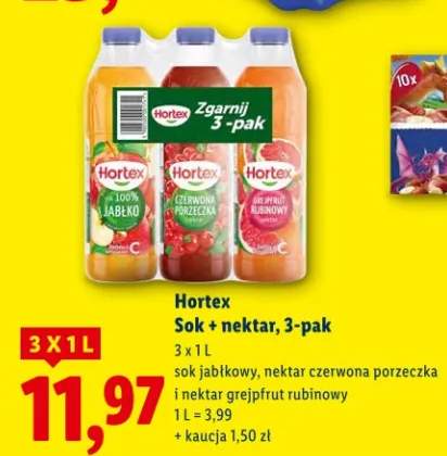 Sok jabłkowy + nektar