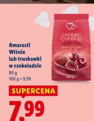 Wiśnie lub truskawki w czekoladzie